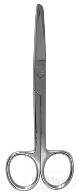 NOŽNICE CHIRURGICKÉ ROVNÉ HROTNATO TUPÉ 14 cm 1×1 ks, chirurgické nožnice