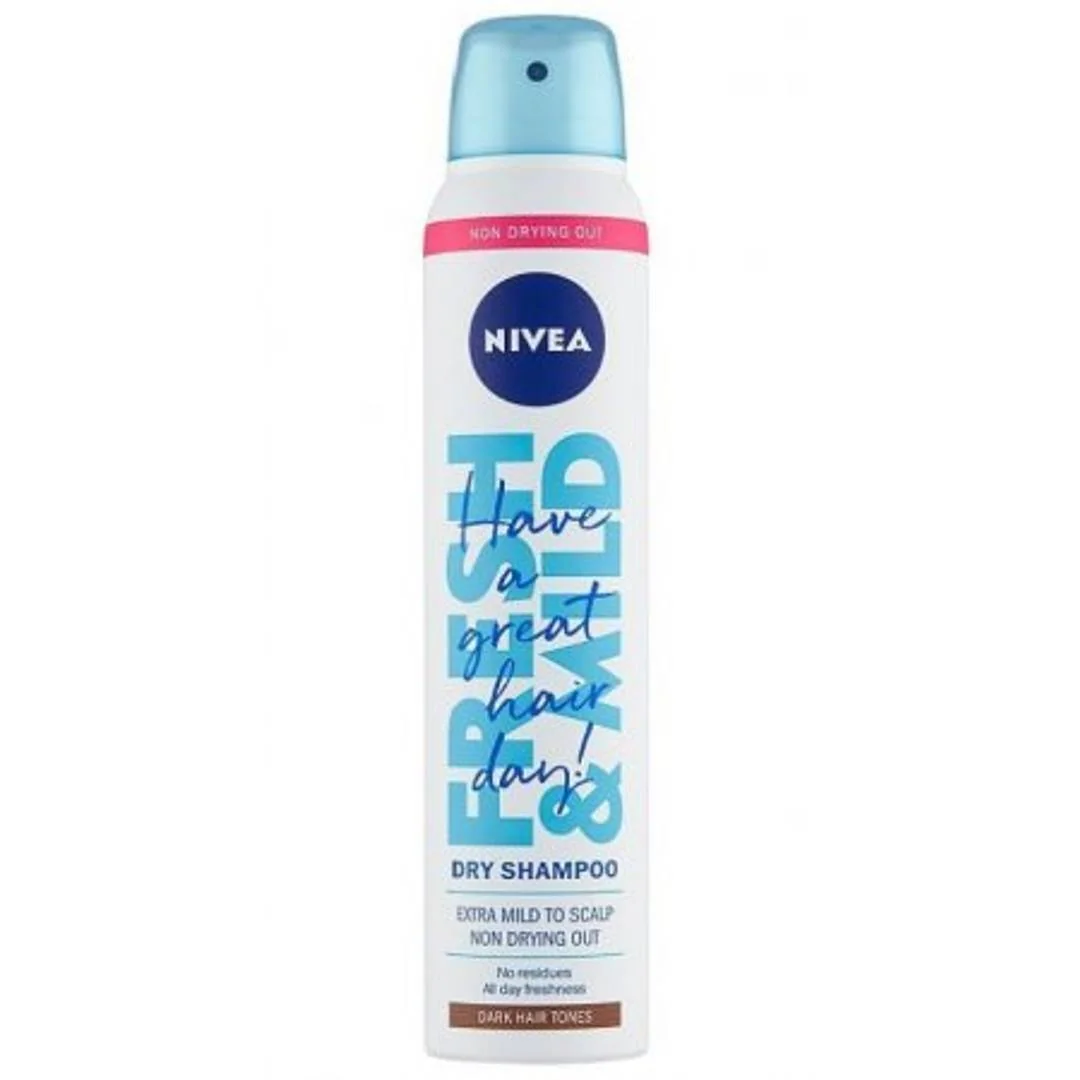 NIVEA suchý šampón pre tmavší tón vlasov 200ml