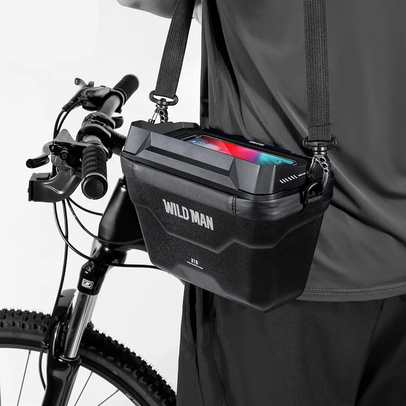 Wild Man XT8 cyklistická taška 3L, čierna
