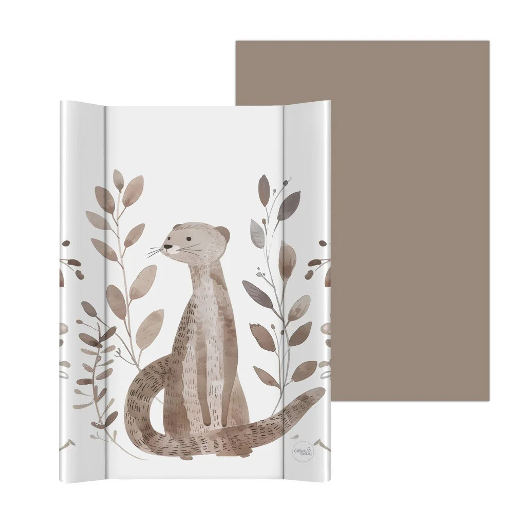Podložka prebaľovacia 2-hranná s pevnou doskou (50x70) Basic Clever Otter