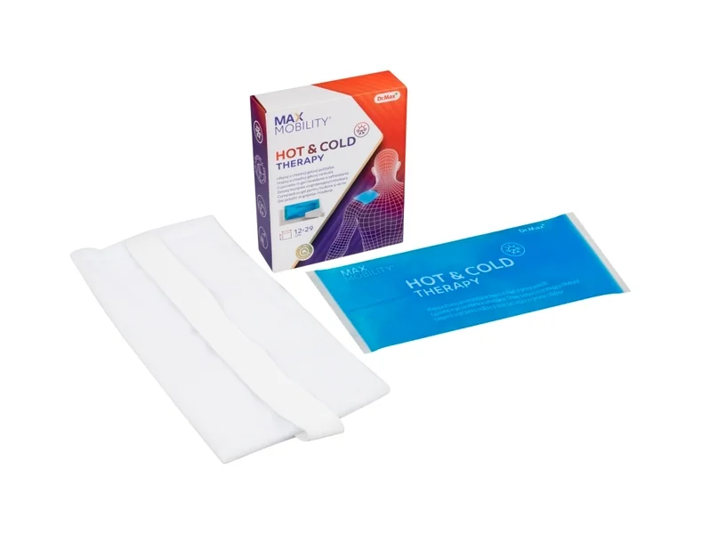 Dr. Max Hot & Cold Therapy 12 x 29 cm 1×1 ks, hrejivý a chladivý gélový vankúšik