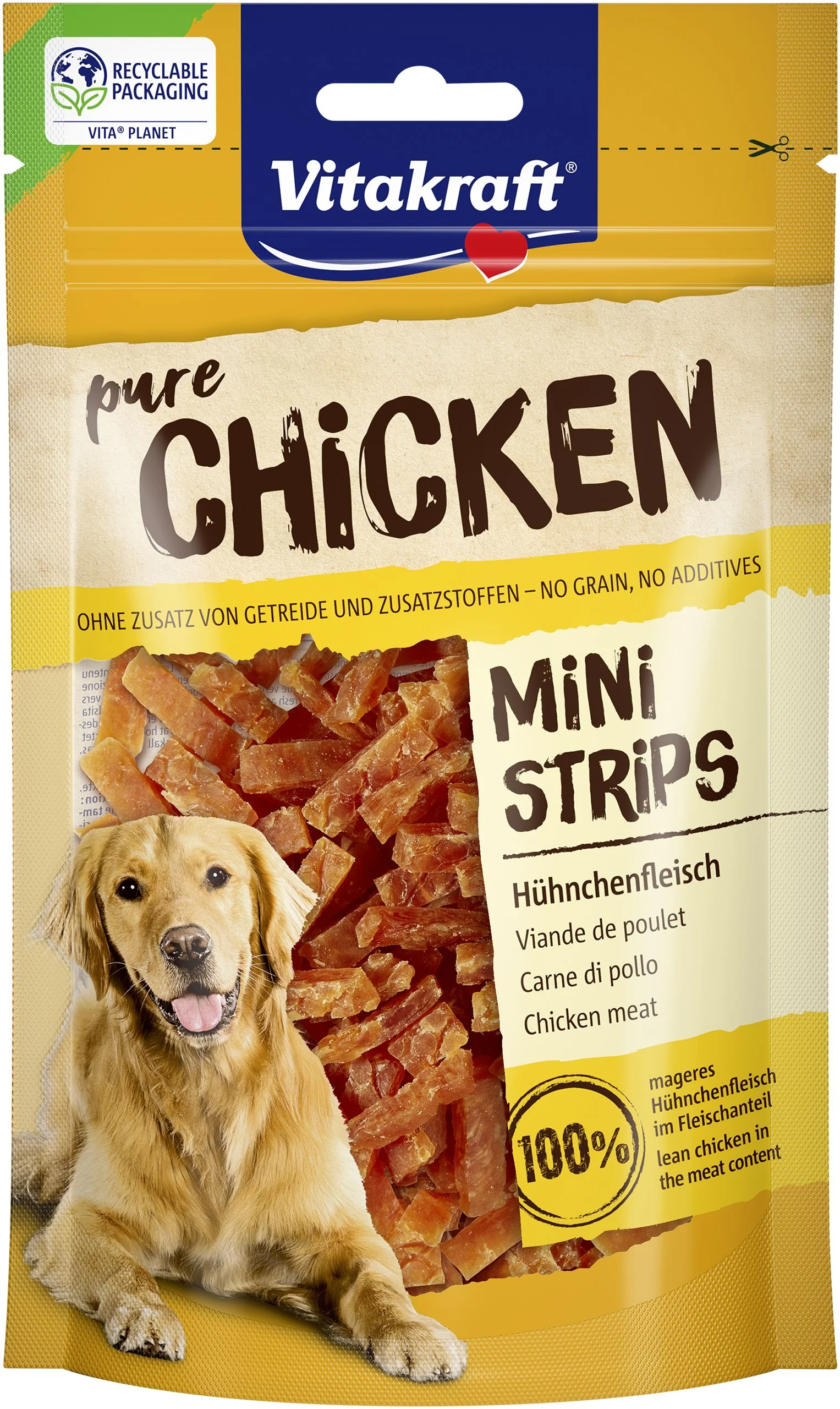 Vitakraft CHICKEN Mini Strips 80 g