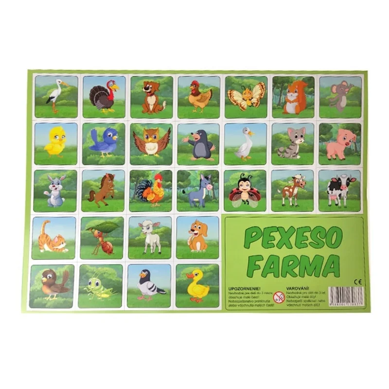 Pexeso Farma kreslené , 9H2443