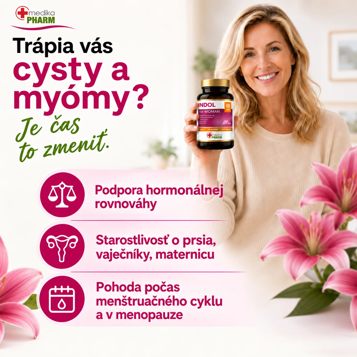 INDOL FOR WOMAN 60 cps