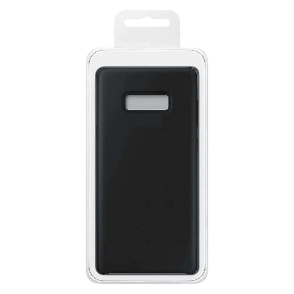 Puzdro Silicone case pre Samsung Galaxy S10 - Červená