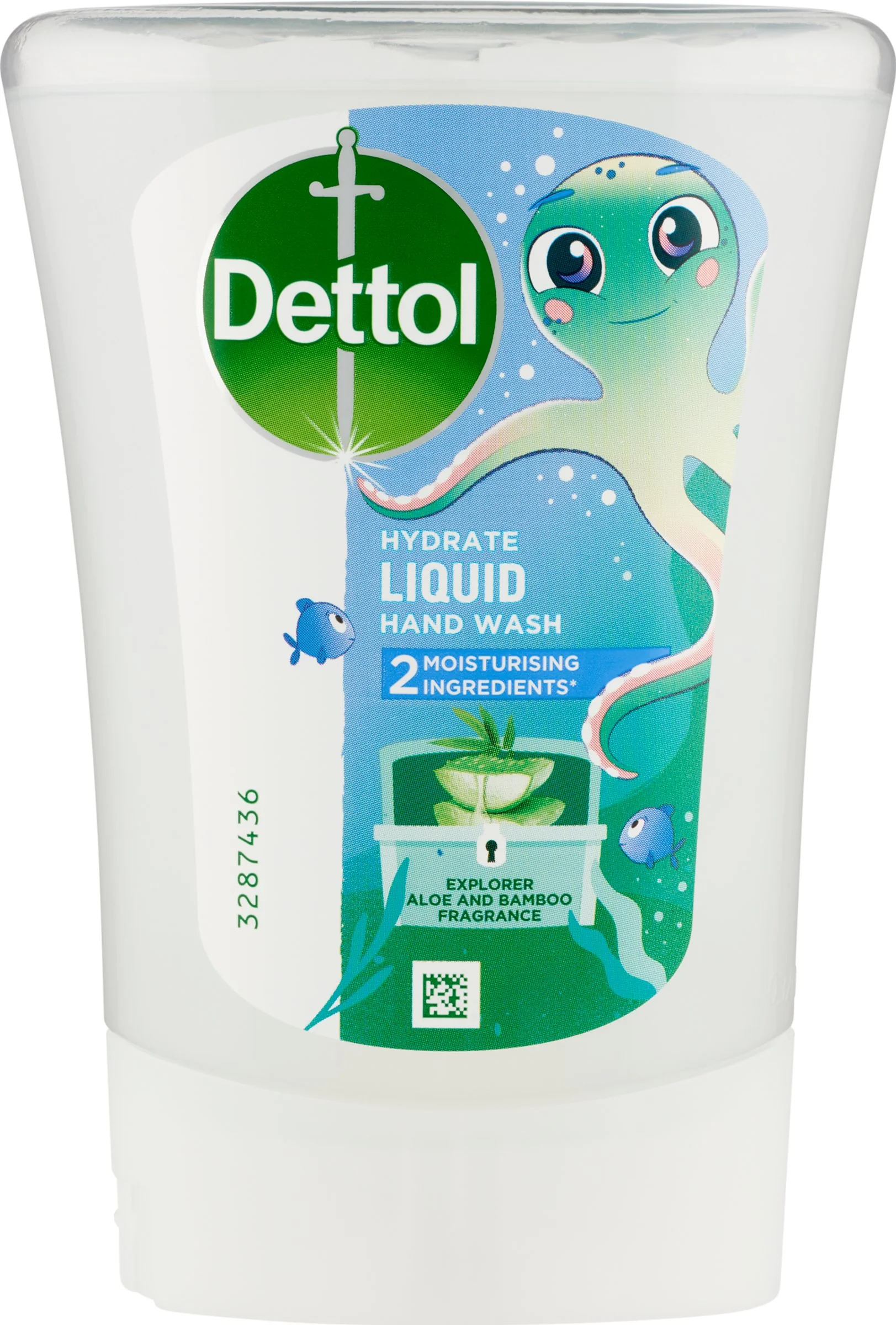 Dettol Tekuté mydlo Kids Dobrodruh Aloe vera - náhradná náplň 250 ml