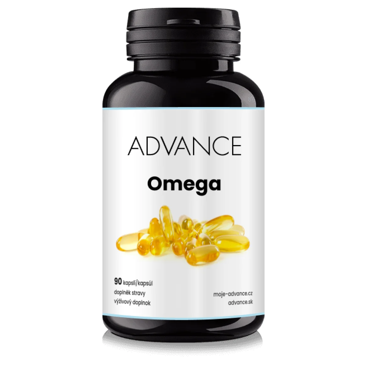ADVANCE Omega 90 kapsúl 1×90 cps, výživový doplnok