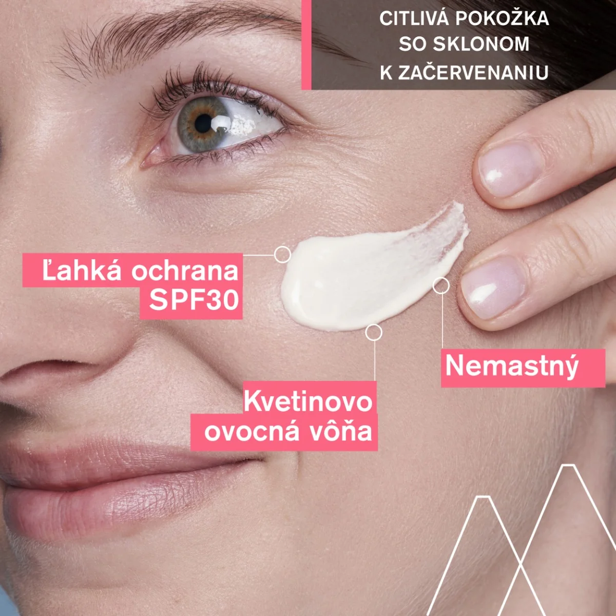 URIAGE ROSÉLIANE Anti-Redness Cream SPF30, 40ml 1×40 ml, tónovací krém pre pokožku so začervenaním