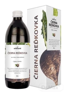 Nefdesanté ČIERNA REĎKOVKA 1×500 ml, šťava, s vitamínom C