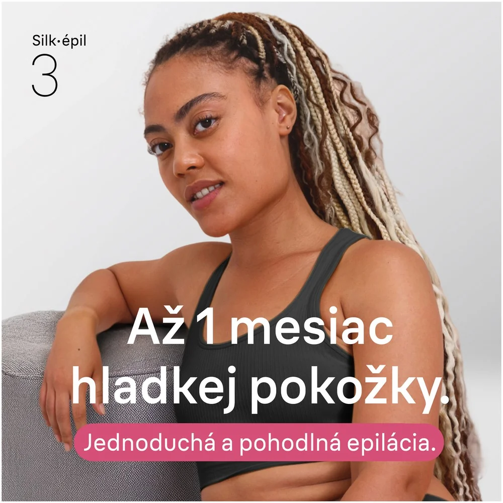 Braun Silk·épil 3 3-202 káblový epilátor, ružový 1 ks