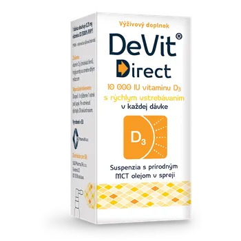 DeVit Direct 10 000 IU 1×6 ml, výživový doplnok