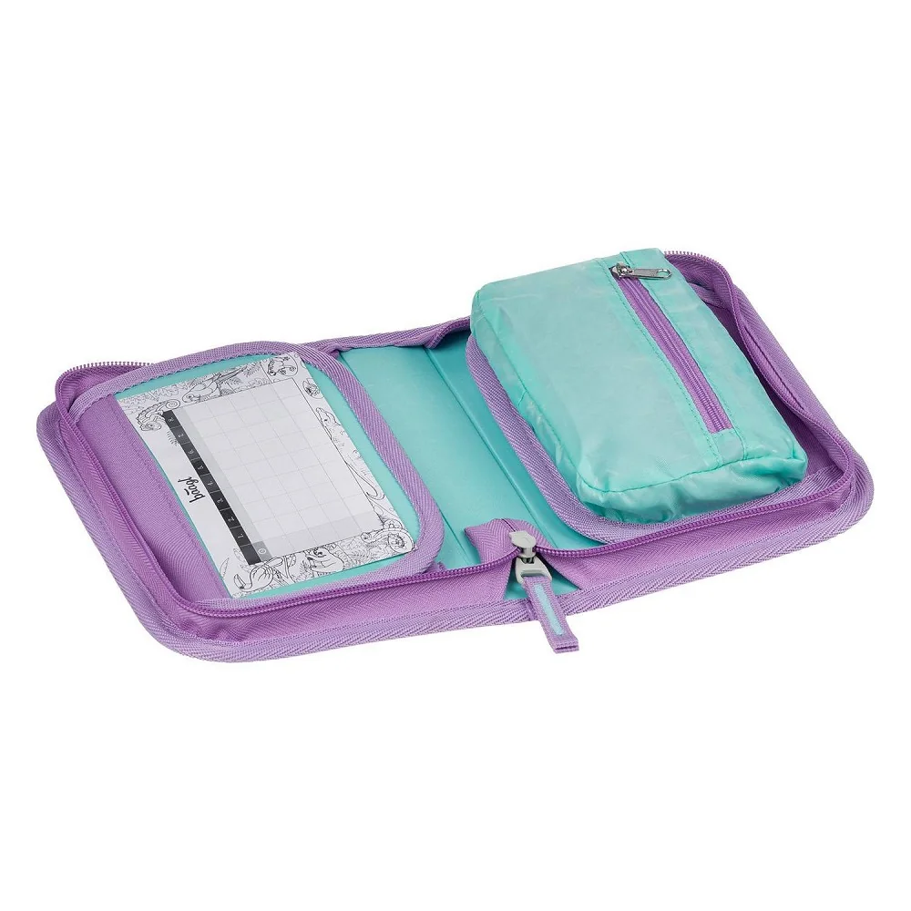 Školský peračník jednoposchodový Lavender Levanduľový design