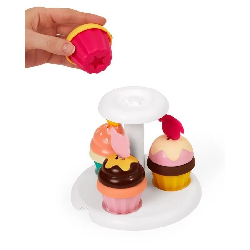 Zoo stohovacie Cupcakes s meniacimi sa farbami 3r+
