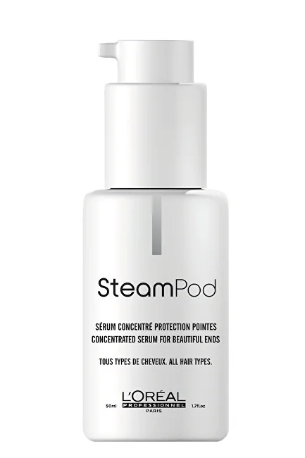 L´Oréal Professionnel Uhladzujúci sérum pre rozstrapkané končeky vlasov Steampod 1×50 ml, sérum pre rozstrapkané končeky vlasov