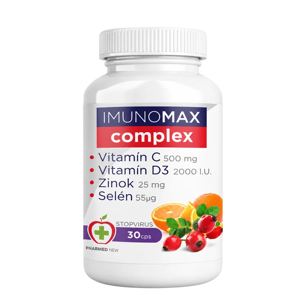 IMUNOMAX COMPLEX C+D+Zinok+Selén 30 cps