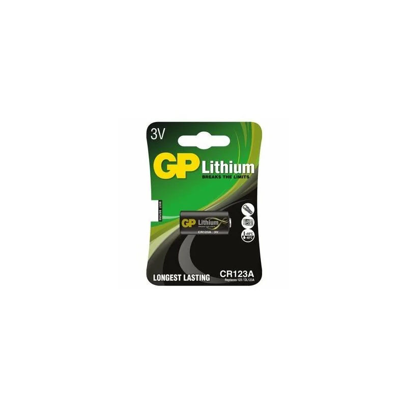 GP Lithium CR123 lítiová batéria 1ks 1022000111