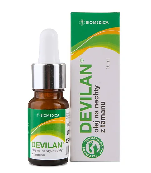 BIOMEDICA DEVILAN OLEJ NA NECHTY Z TAMANU 10 ml