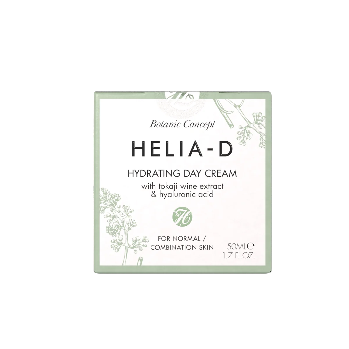 Helia_D Botanic Concept Hydratačný Denný Krém Pre Normalnu Pleť 1×50 ml, krém pre normálnu pleť