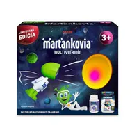 Marťankovia s Inulínom + Gummies EMOJIS + svetielko Astronaut