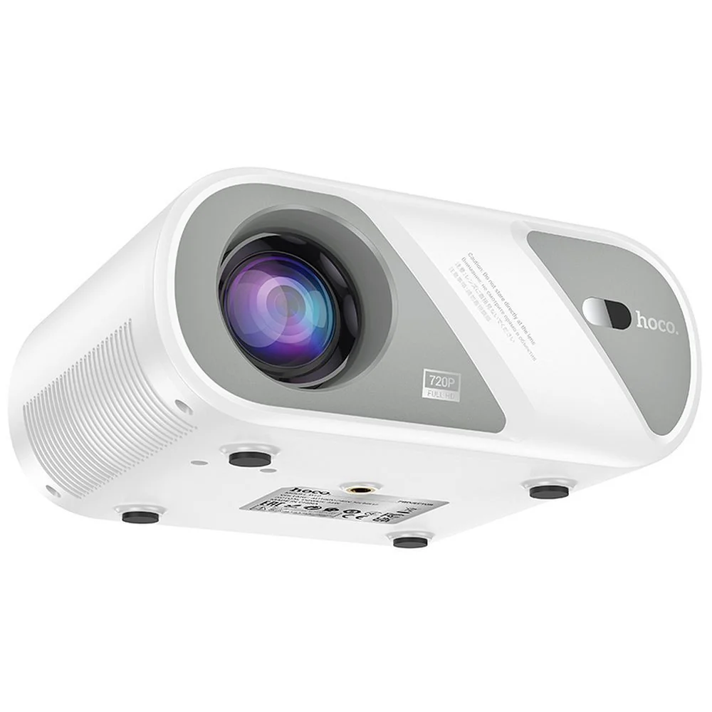 Hoco DT1 Bluetooth projektor Wi-Fi HD 720P, biely