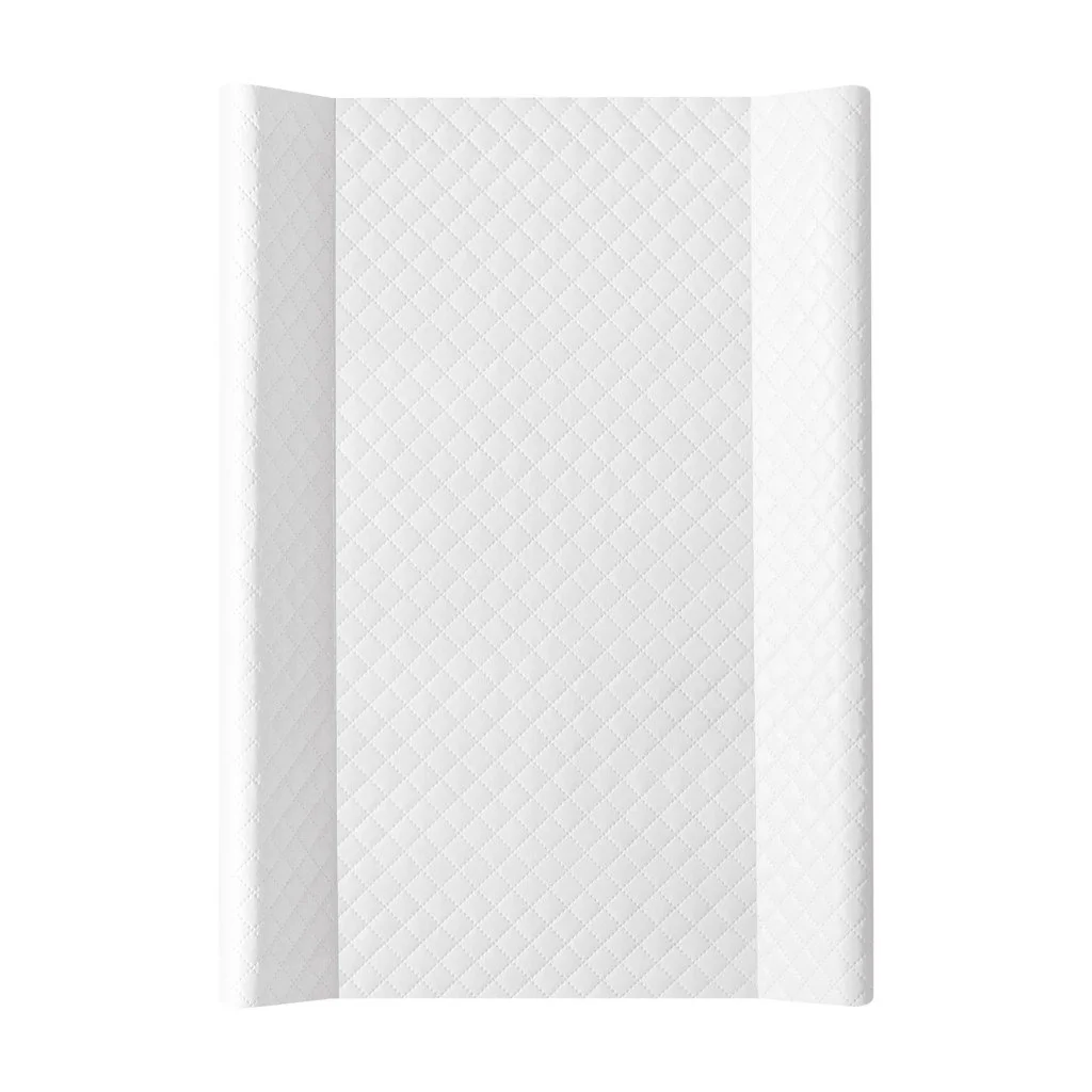 Podložka prebaľovacia 2-hranná s pevnou doskou (50x70) Comfort Caro Biela