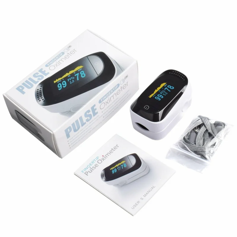 Babys - Pulzný oxymeter IMDK C101A2 OLED 8-hodinová pamäť