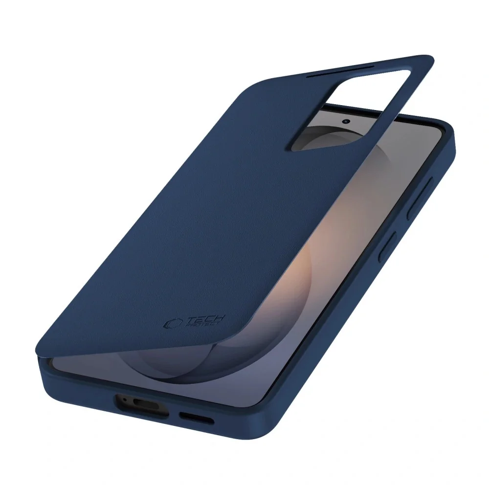 Tech-Protect Smart Wallet knižkové puzdro na Samsung Galaxy S26 FE, tmavomodré