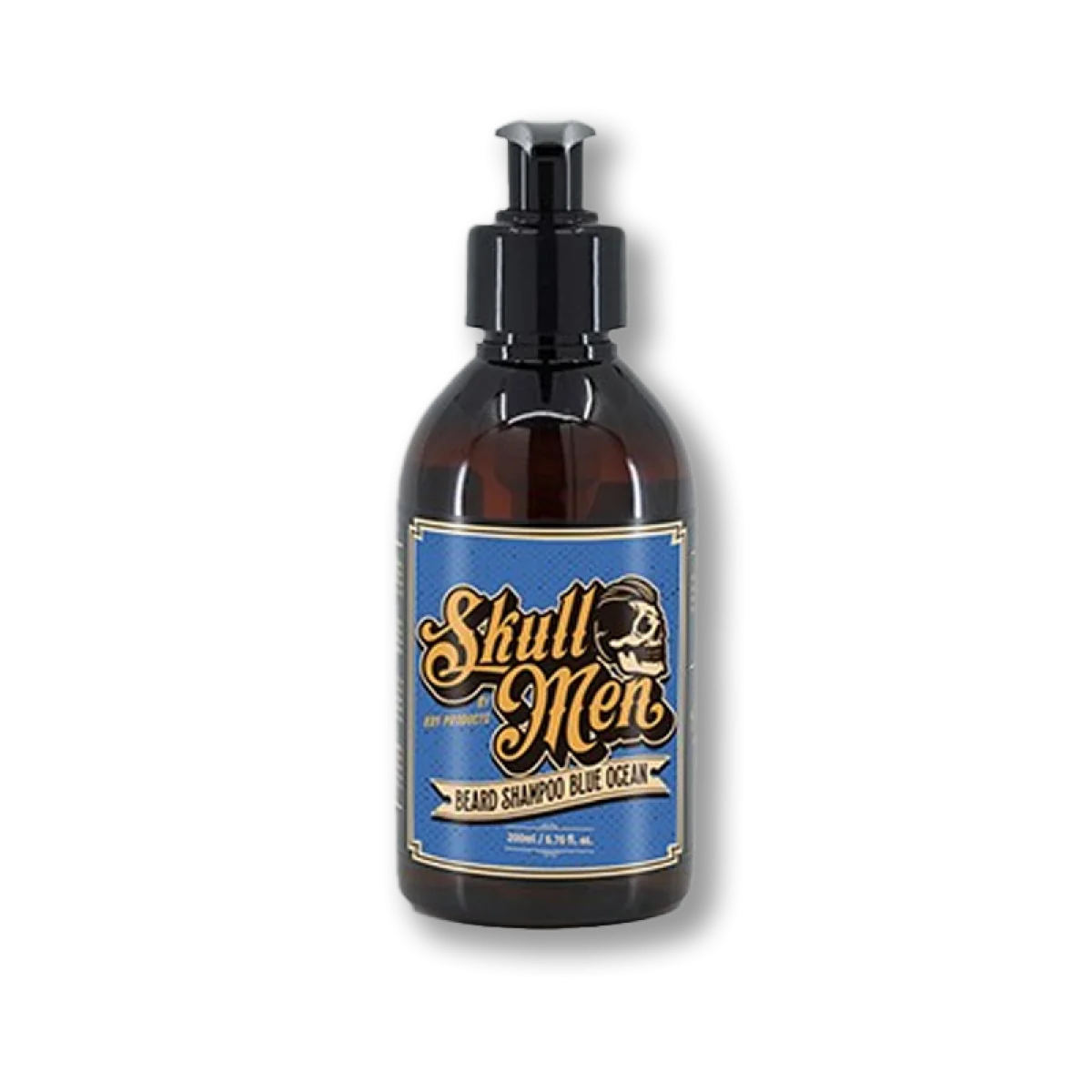 Šampón na bradu Skull Men Beard Shampoo Blue Ocean 200ml