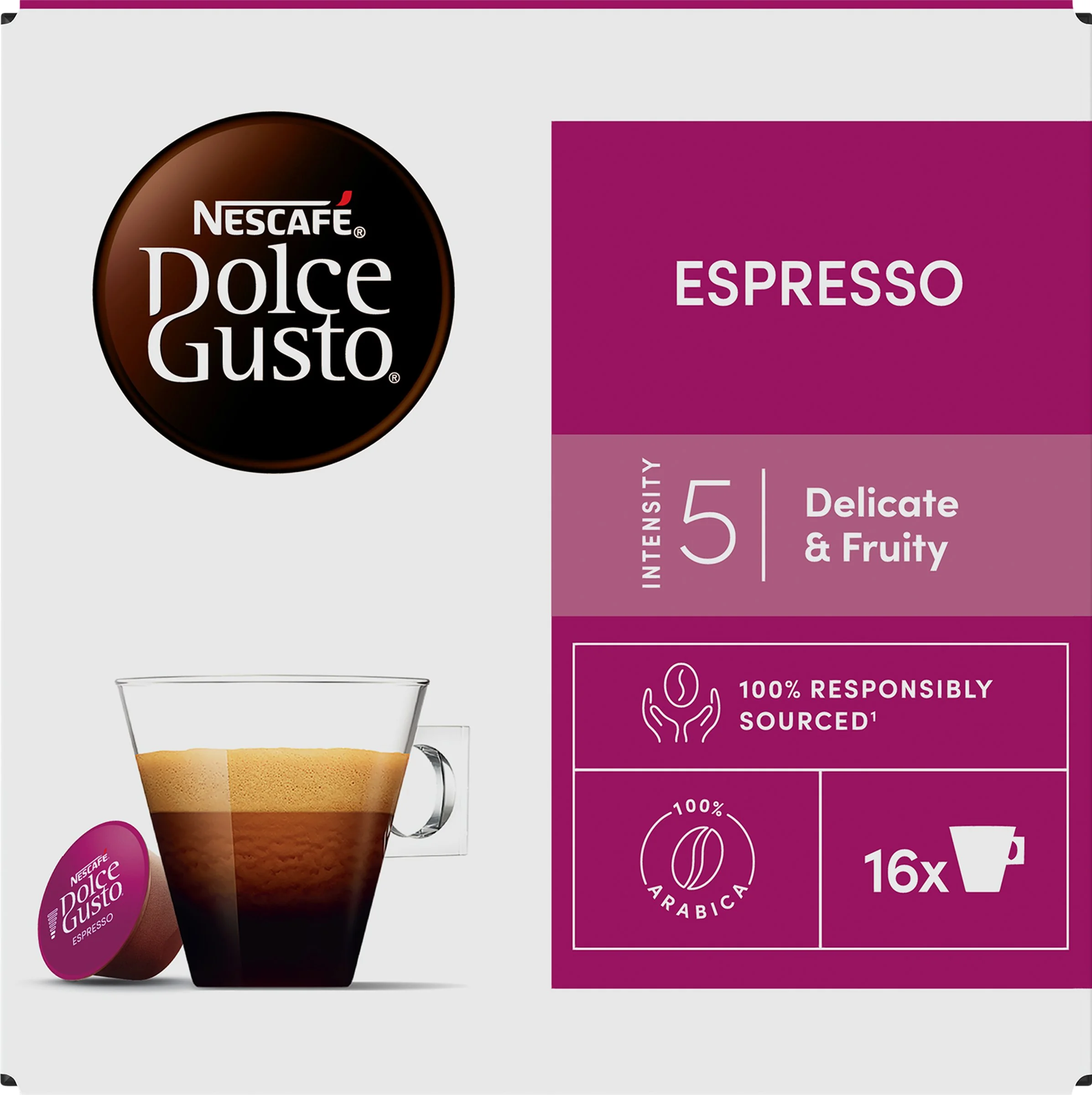 Nestle Dolce Gusto Espresso Nescafé 1×16 ks, kávové kapsuly