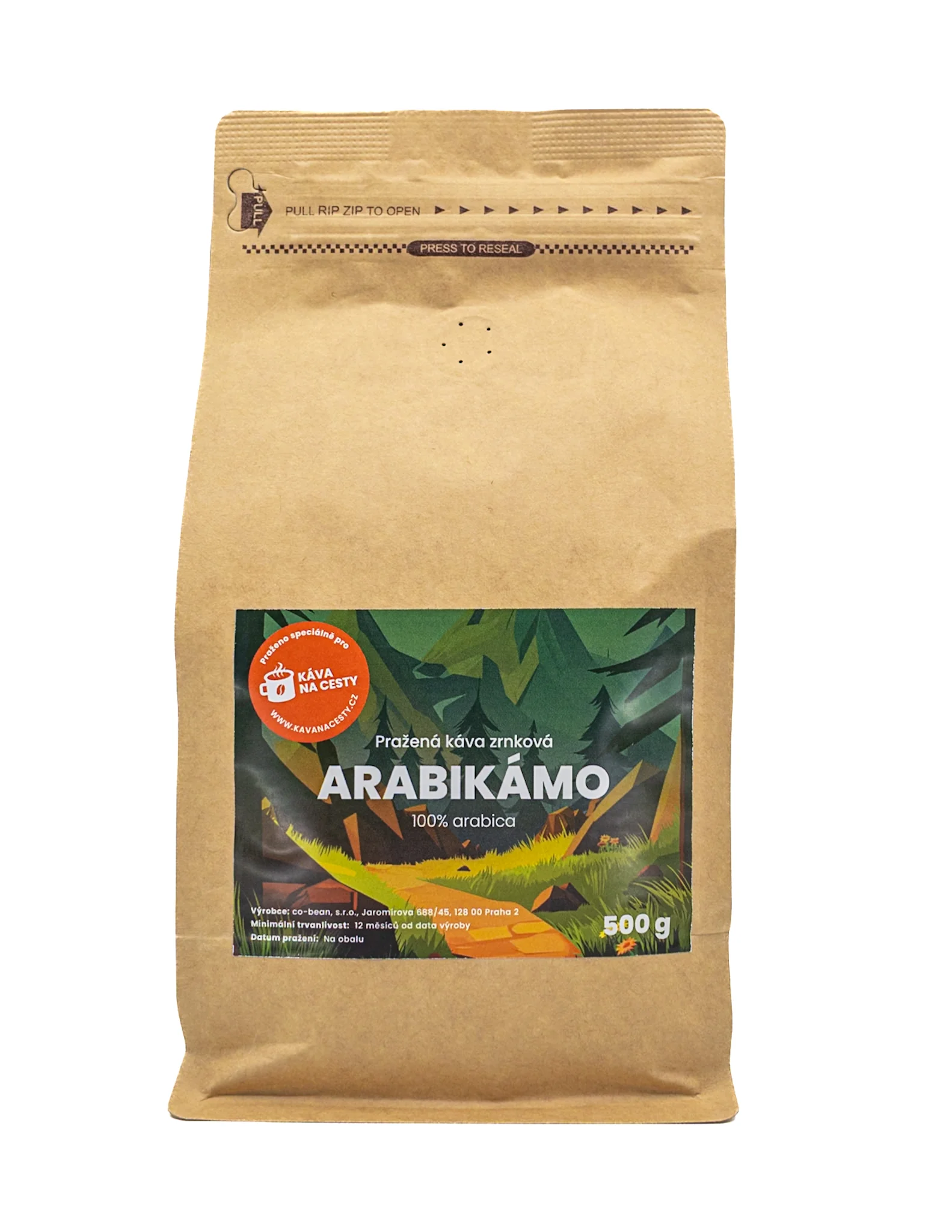 Arabikámo 500 g Zrnková káva