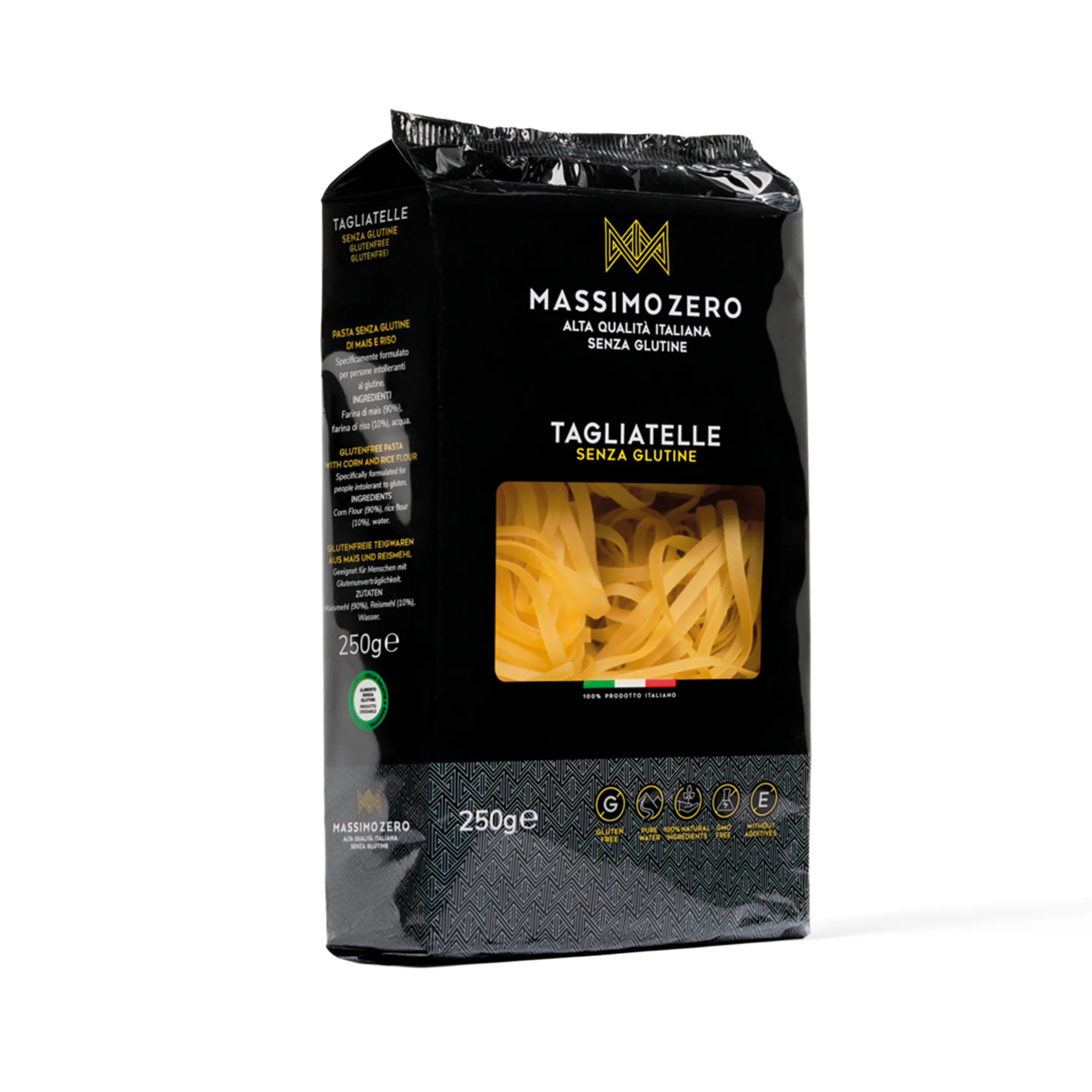Massimo Zero – Tagliatelle bezlepkové cestoviny 250 g