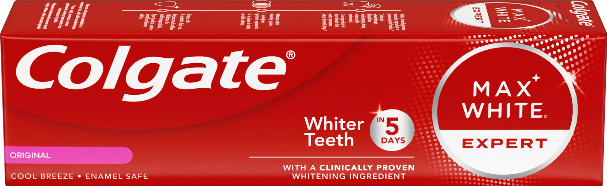 Colgate zubná pasta  Max White expert wh 1×15 ml, beliaca sila