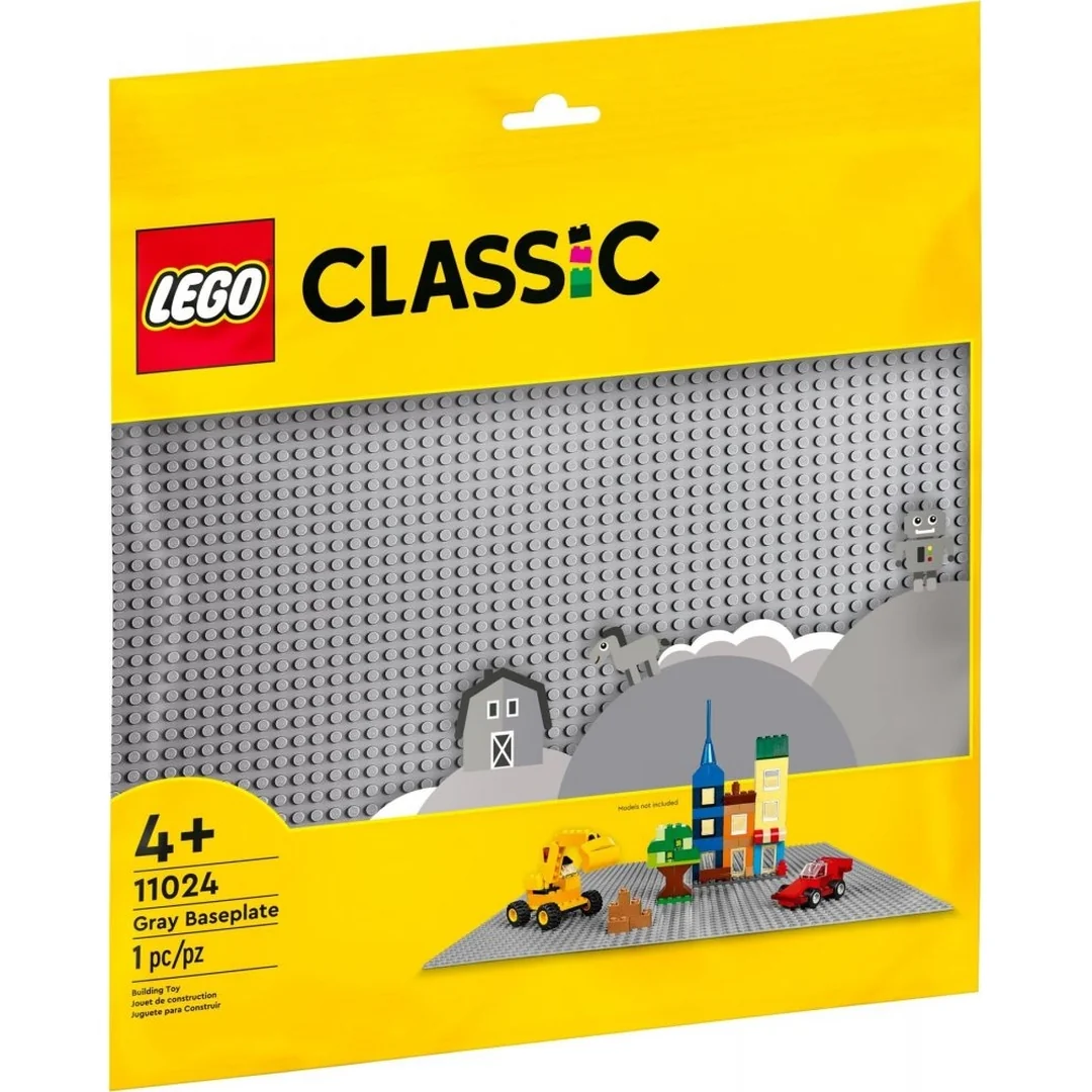 LEGO® Classic 11024 Sivá podložka na stavanie