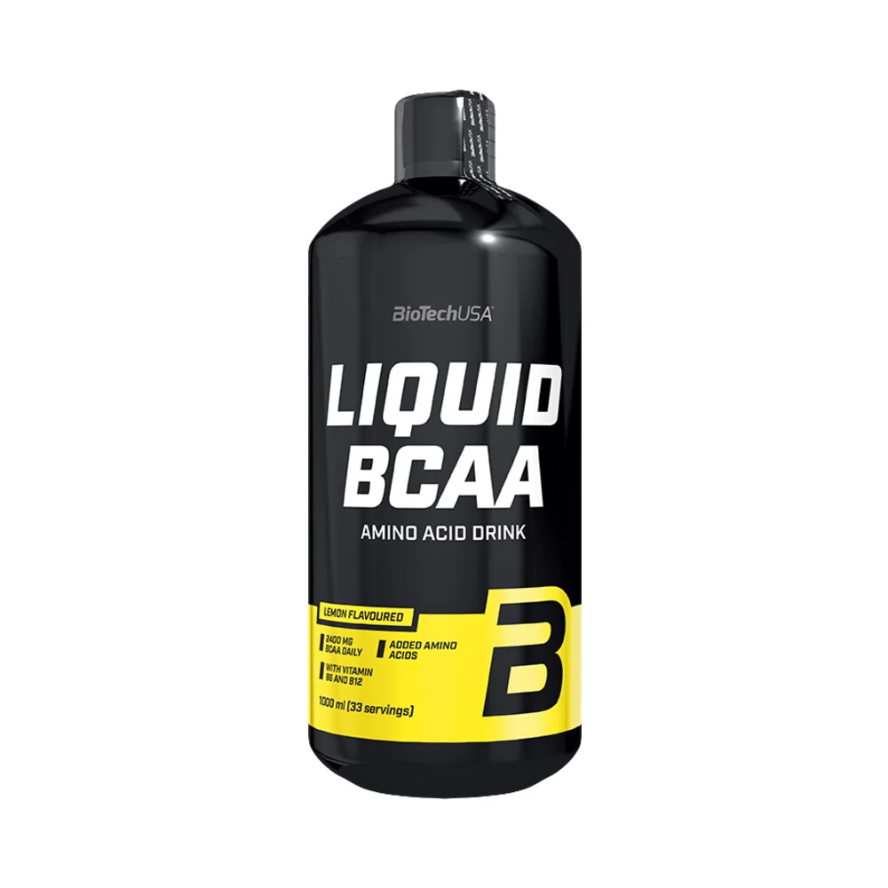 BioTech USA Liquid BCAA 1000 ml citrón