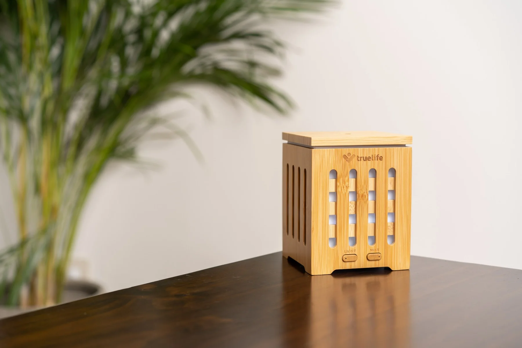 TrueLife AIR Diffuser D7 Bamboo 1×1 ks, aróma difúzor a zvlhčovač vzduchu