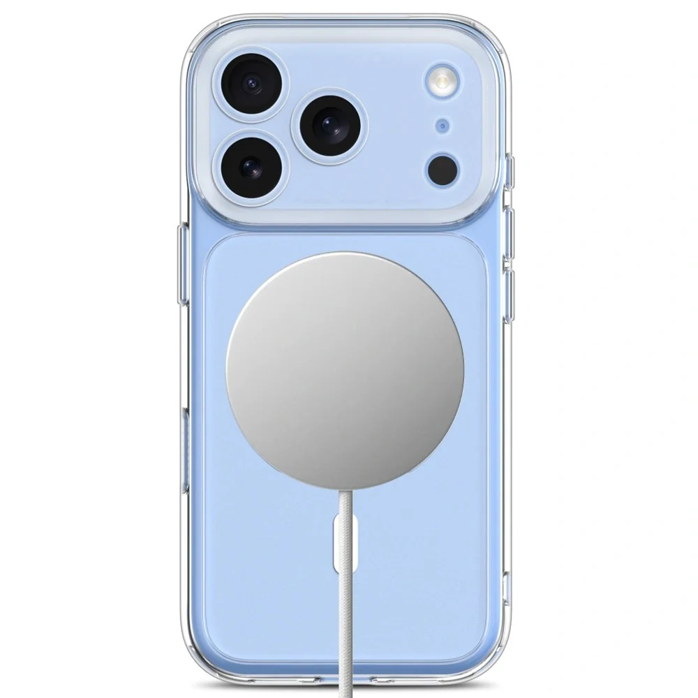 Tech-Protect MagPeak MagSafe CC kryt na iPhone 17 Pro / 18 Pro, priesvitný