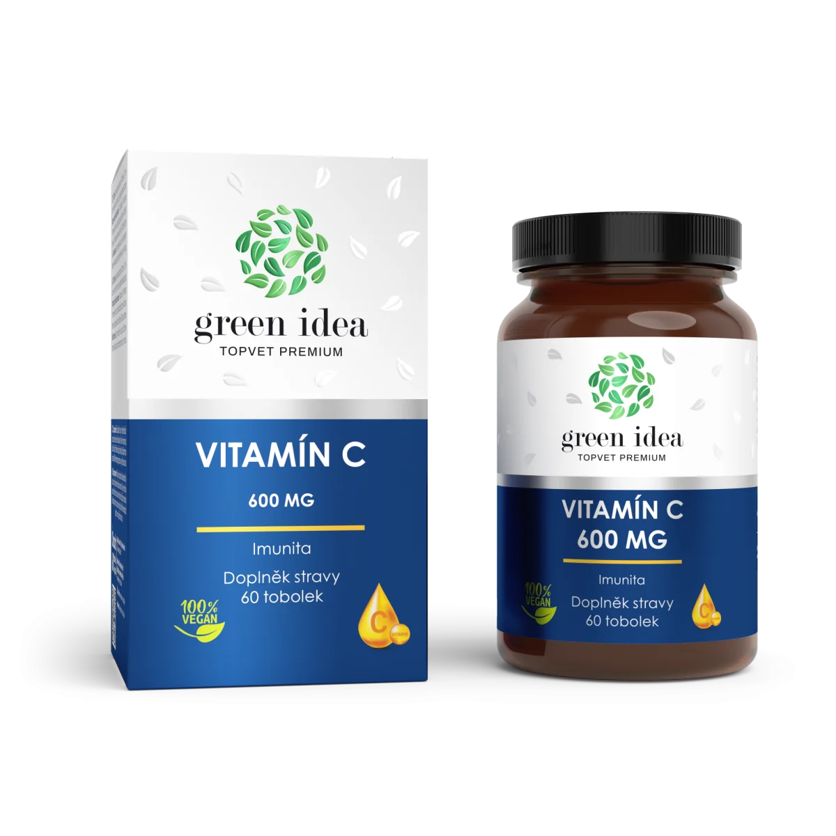 Vitamín C – kapsuly 60 ks – Green idea