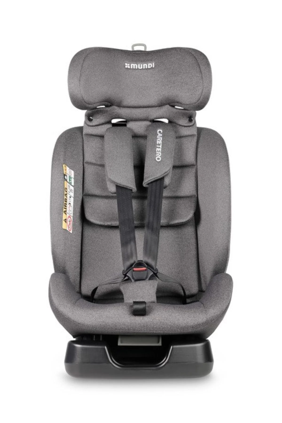 Detská autosedačka Mundi i-Size, sivá, 40–150 cm