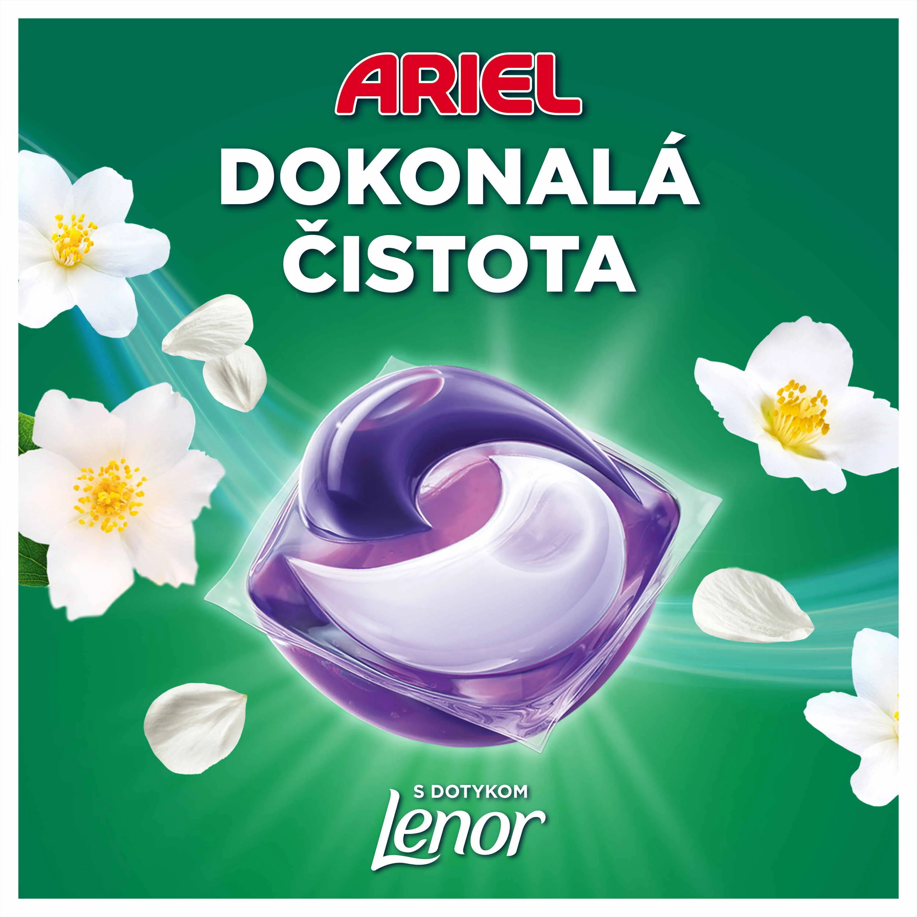 Ariel All-in-1 Fresh Breeze Of Greek Island kapsuly na pranie 30 ks