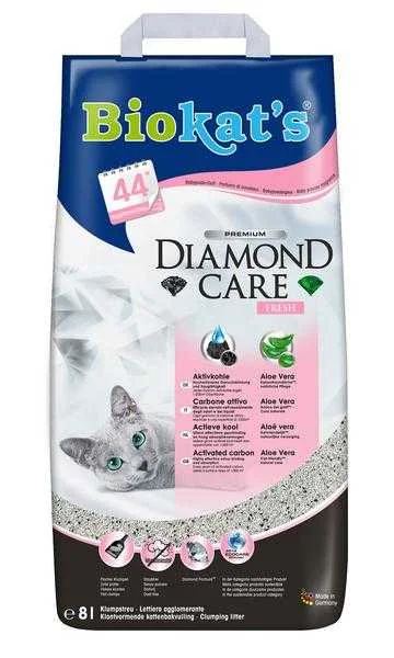 Biokats Podstielka Diamond Fresh 8l 1×8 l, podstielka pre mačky