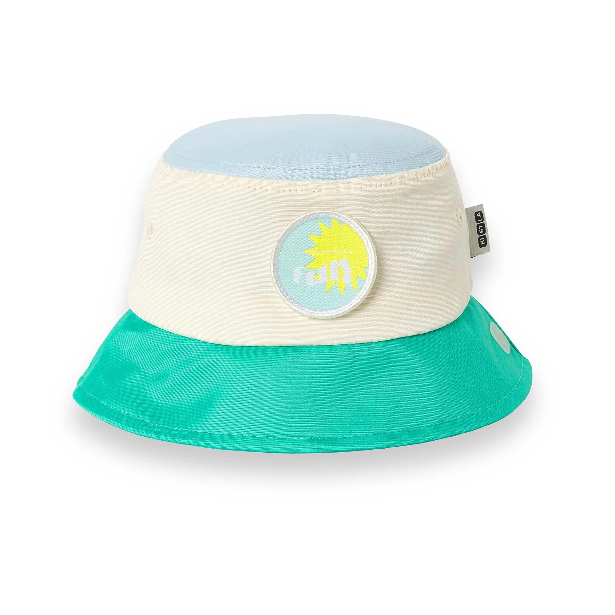 KiETLA VIBE klobúčik s UV ochranou - Green 49 - 51 cm