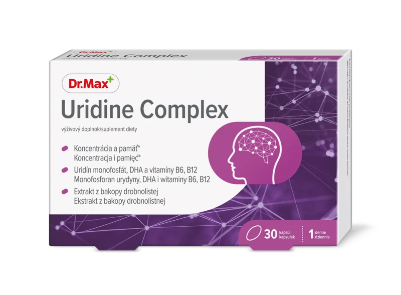Dr. Max Uridine Complex 1×30 cps, výživový doplnok