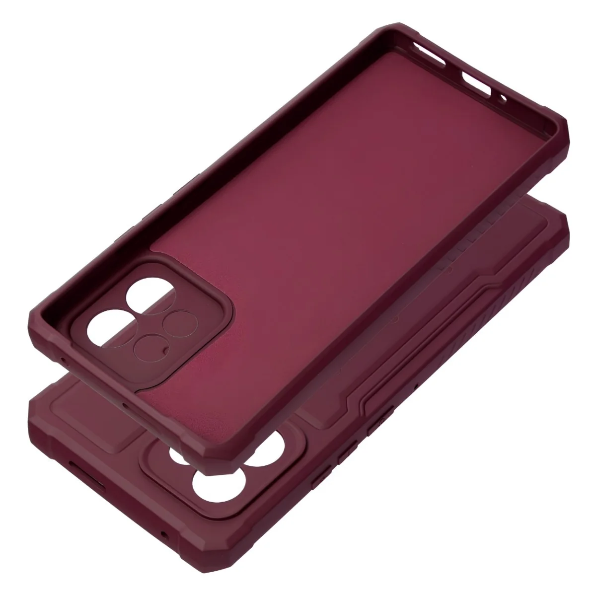 Odolné puzdro Heavy Duty pre Motorola Moto G13/Moto G23 - Čierna