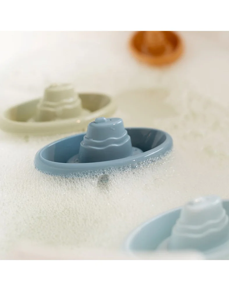 LITTLE DUTCH Loďky do vody Blue 1×1 ks