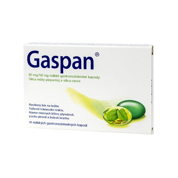 Gaspan 90 mg/50 mg 1×14 cps, enm (blis.PVC/PVDC/Al)