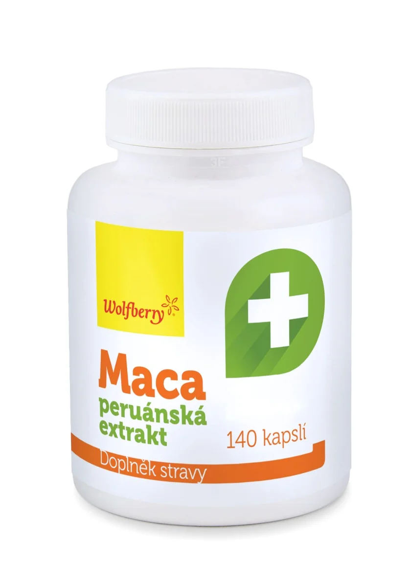 Wolfberry Maca peruánska - extrakt 140 cps