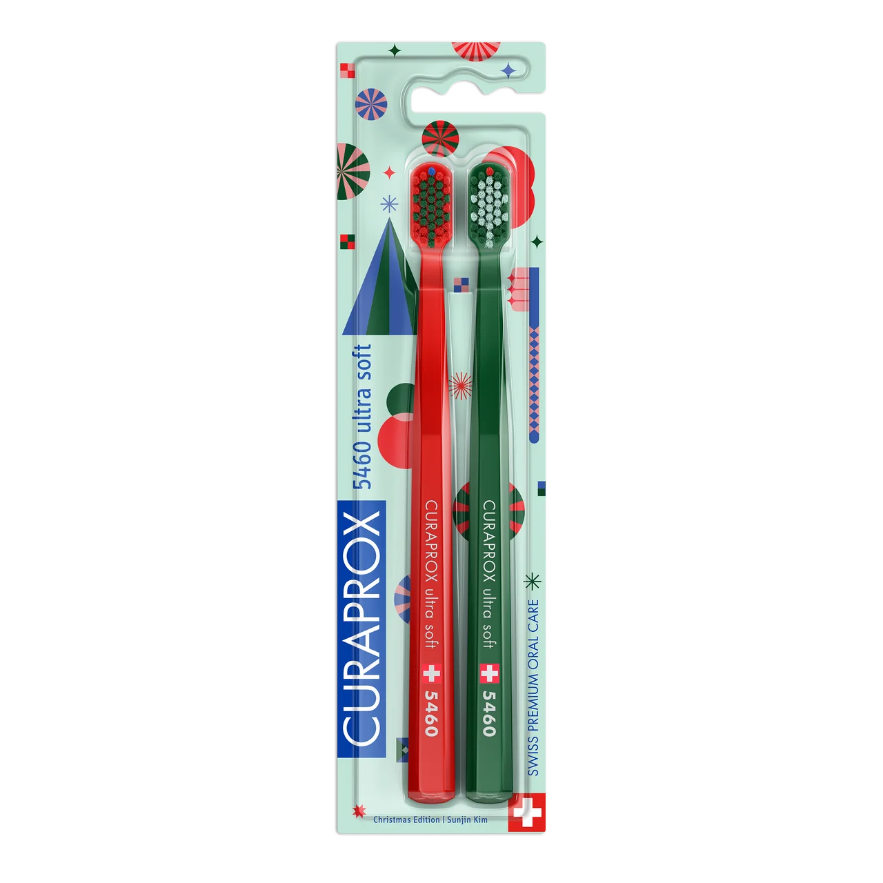 CURAPROX CS 5460 ultra soft, Vianočná edícia 2 ks v balení 2 ks