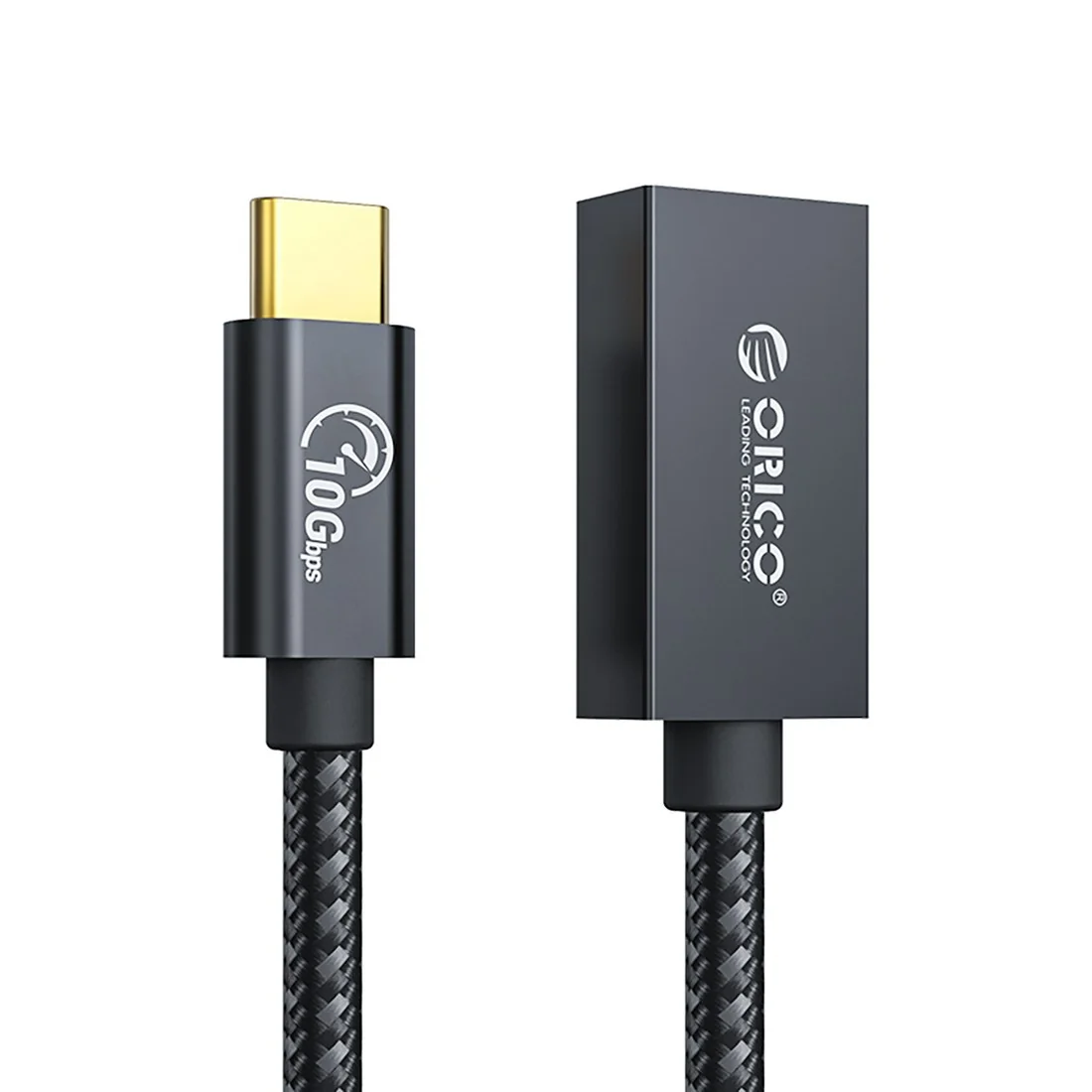 Orico CAF31 OTG adaptér USB-C / USB 3.1 Gen 2 1m, čierny