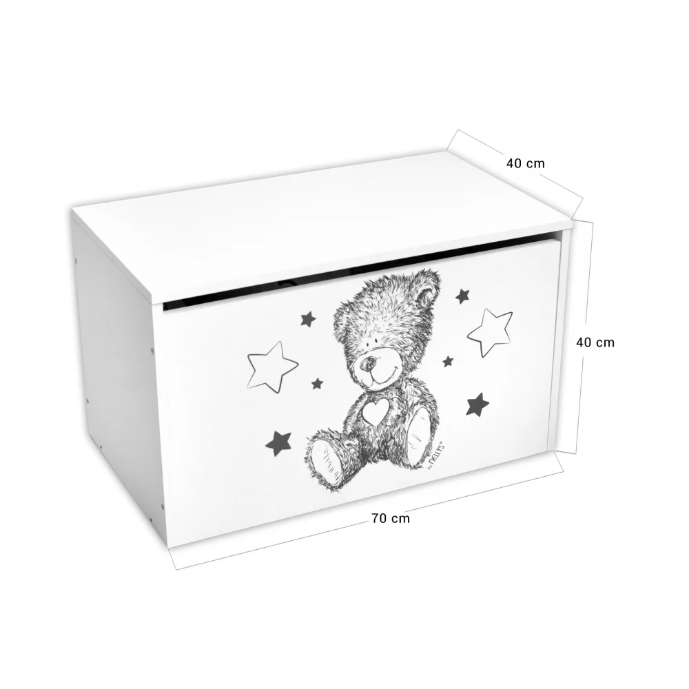 Box na hračky Nellys - Cute Bunny