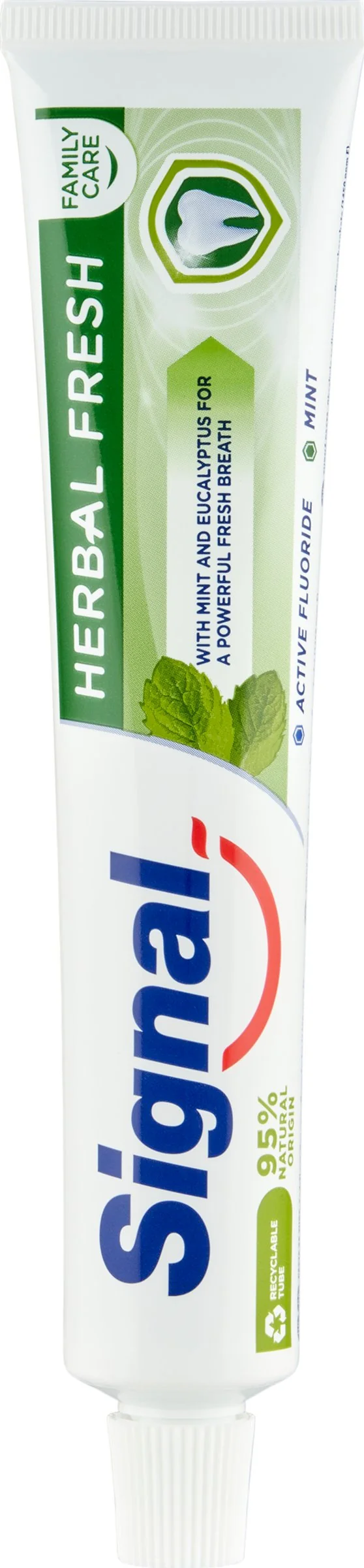 Signal zubná pasta  Family herbal fresh 1×75 ml, zubná pasta
